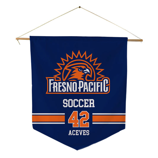 FPU - NCAA Men's Soccer : Diego Aceves - Pennant - 18" x 21"-0