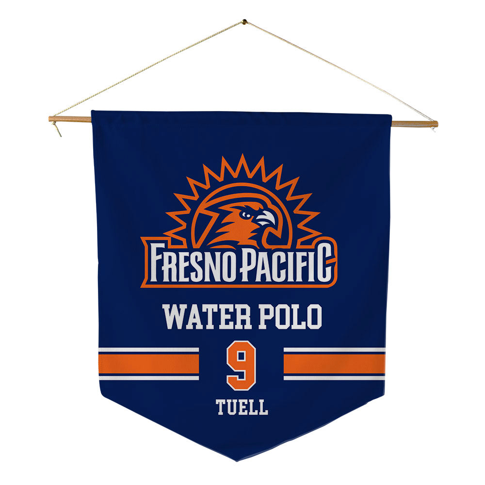 FPU - NCAA Men's Water Polo : Nathaniel Tuell - Pennant - 18" x 21"-0