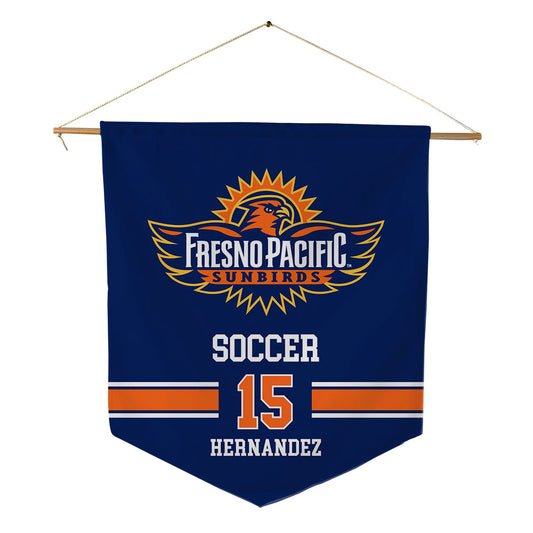 FPU - NCAA Women's Soccer : Karyme Hernandez - Pennant - 18" x 21"-0