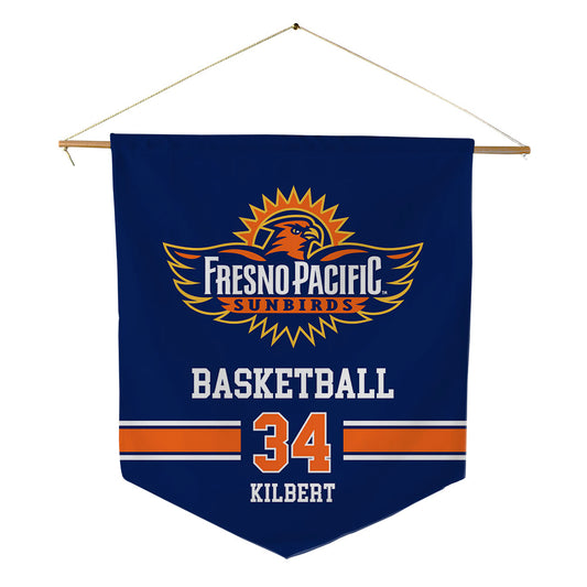 FPU - NCAA Men's Basketball : Logan Kilbert - Pennant - 18" x 21"-0