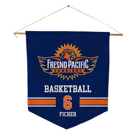 FPU - NCAA Men's Basketball : Malachi Ficher - Pennant - 18" x 21"-0