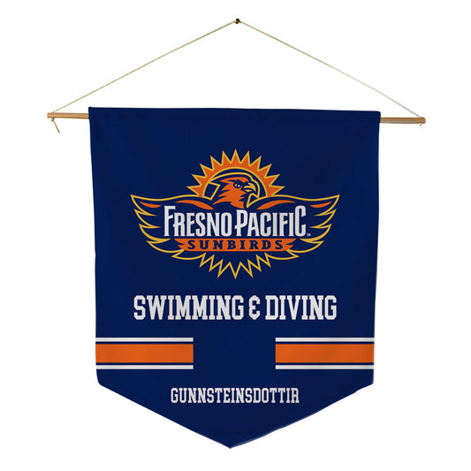 FPU - NCAA Women's Swimming & Diving : Anja Gunnsteinsdottir - Pennant - 18" x 21"-0