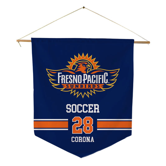 FPU - NCAA Women's Soccer : Celine Corona - Pennant - 18" x 21"-0