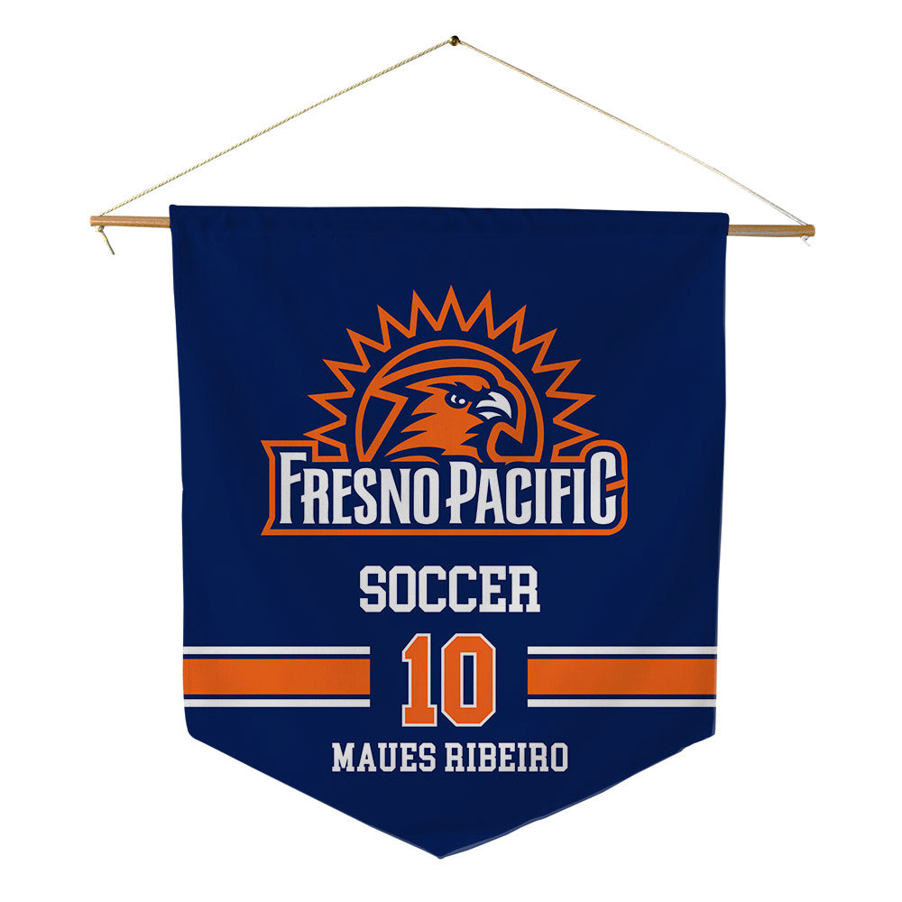 FPU - NCAA Men's Soccer : Lucas Maues Ribeiro - Pennant - 18" x 21"-0