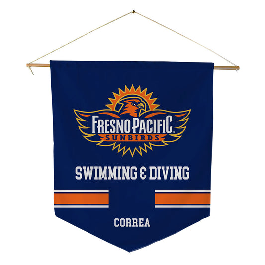 FPU - NCAA Women's Swimming & Diving : Olivia Correa - Pennant - 18" x 21"-0