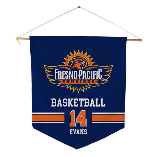 FPU - NCAA Women's Basketball : Sienna Evans - Pennant - 18" x 21"-0