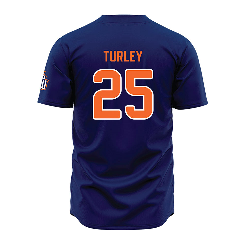 FPU - NCAA Baseball : Jake Turley - Blue Jersey-1