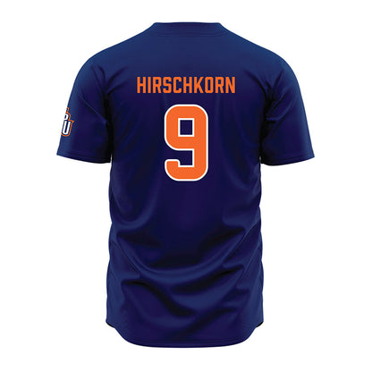 FPU - NCAA Baseball : Holden Hirschkorn - Blue Jersey-1