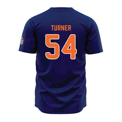 FPU - NCAA Baseball : Kelan Turner - Blue Jersey-1