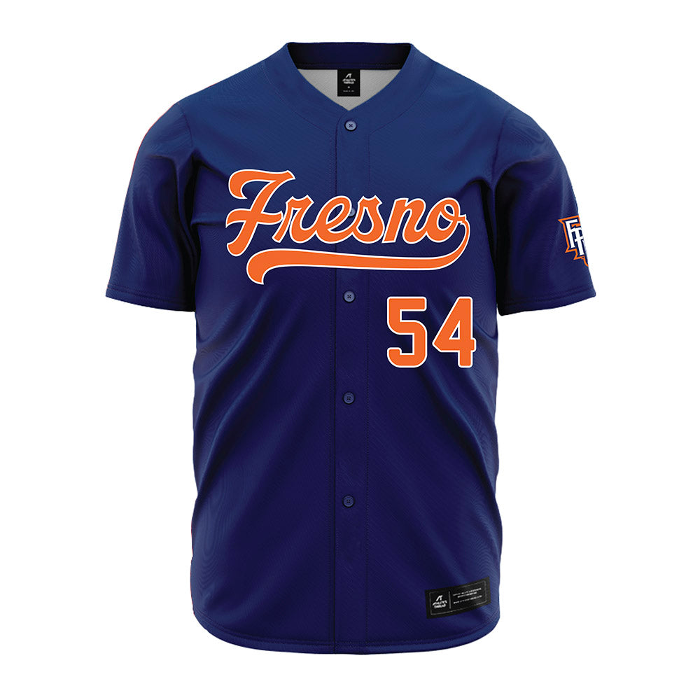 FPU - NCAA Baseball : Kelan Turner - Blue Jersey-0