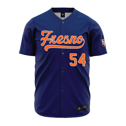 FPU - NCAA Baseball : Kelan Turner - Blue Jersey-0