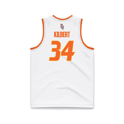 FPU - NCAA Men's Basketball : Logan Kilbert - White Basketball Jersey-1