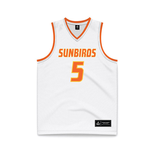 FPU - NCAA Men's Basketball : Harrison Pennisi - White Basketball Jersey-0