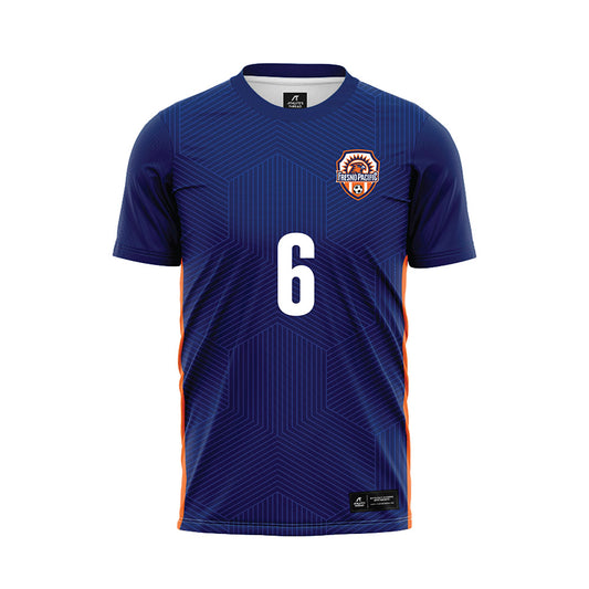 FPU - NCAA Men's Soccer : Vicente Chavez - Blue Soccer Jersey-0