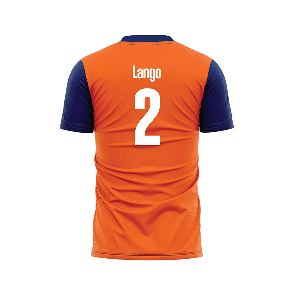 FPU - NCAA Women's Soccer : Zoie Lango - Orange Soccer Jersey-1