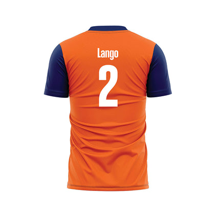 FPU - NCAA Women's Soccer : Zoie Lango - Orange Soccer Jersey-1
