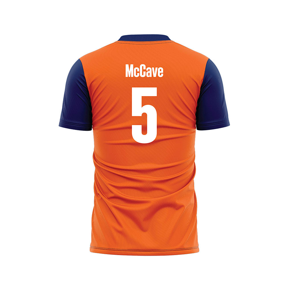 FPU - NCAA Women's Soccer : Jesslyn McCave - Orange Soccer Jersey-1