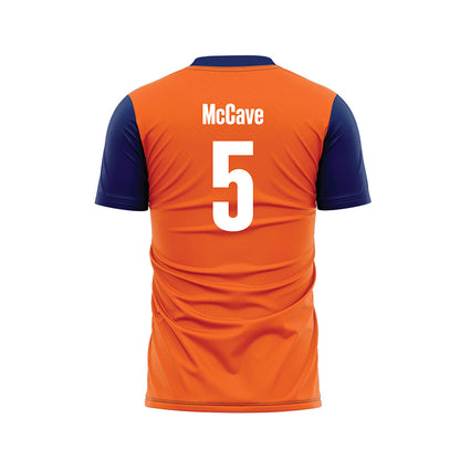 FPU - NCAA Women's Soccer : Jesslyn McCave - Orange Soccer Jersey-1