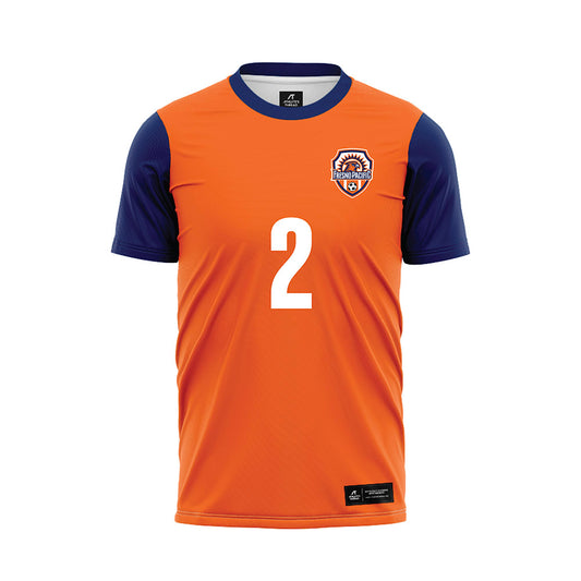 FPU - NCAA Women's Soccer : Zoie Lango - Orange Soccer Jersey-0