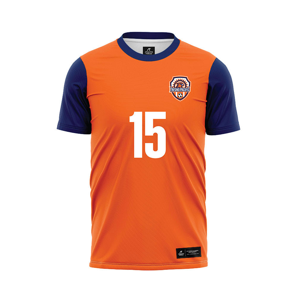 FPU - NCAA Women's Soccer : Bryana Ford - Orange Soccer Jersey-0