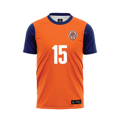 FPU - NCAA Women's Soccer : Bryana Ford - Orange Soccer Jersey-0