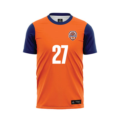 FPU - NCAA Women's Soccer : Bailey Roberson - Orange Soccer Jersey-0