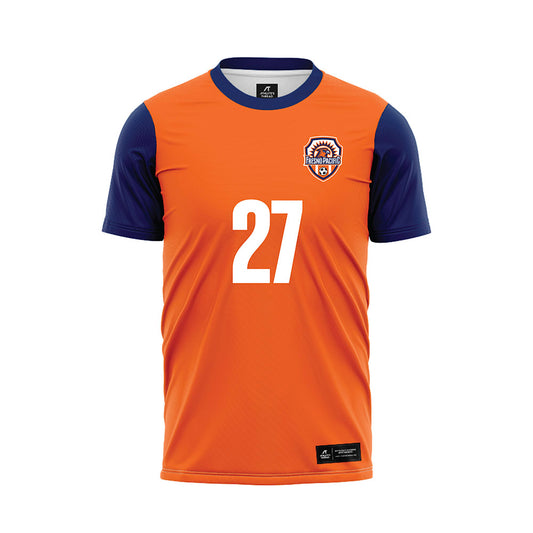FPU - NCAA Women's Soccer : Bailey Roberson - Orange Soccer Jersey-0
