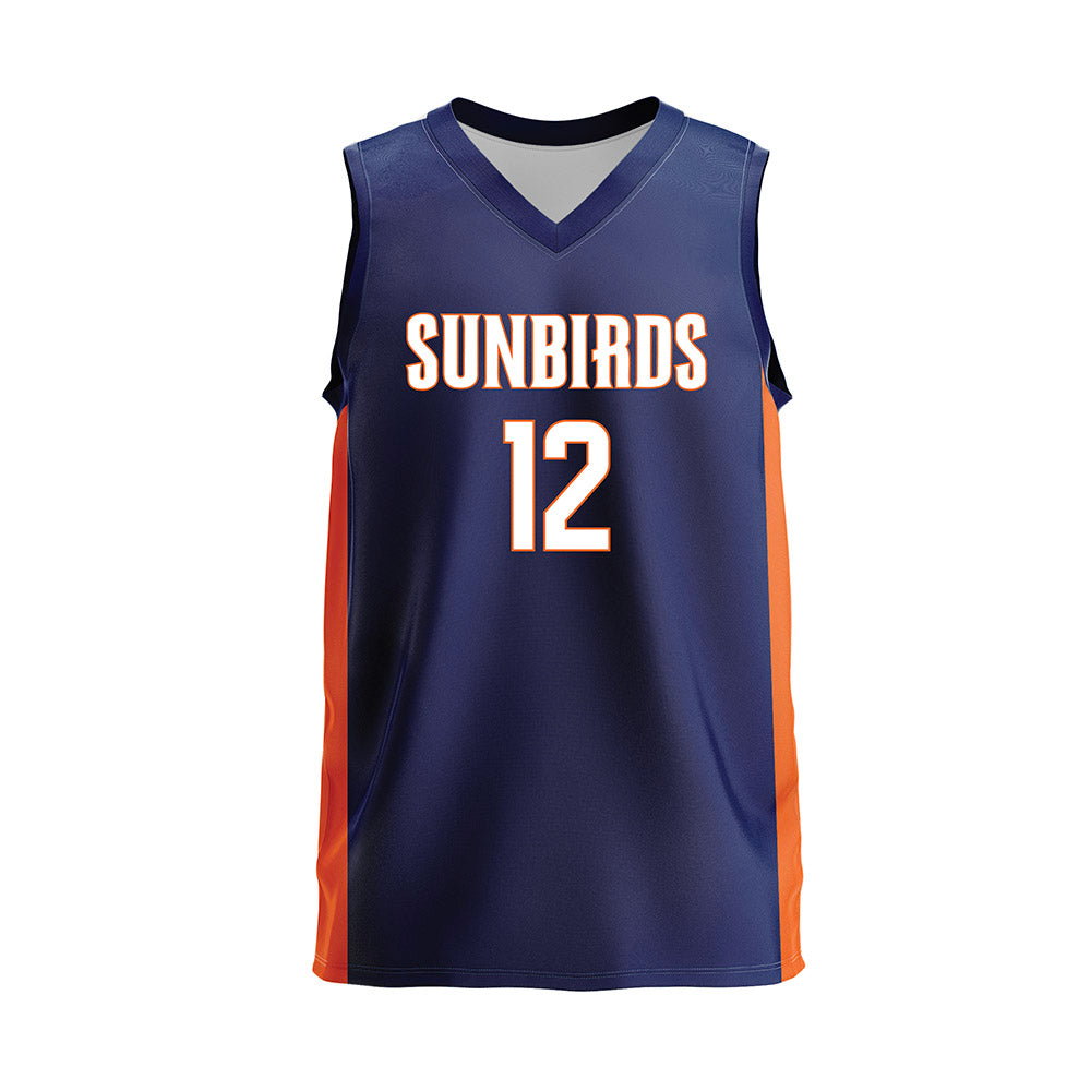 FPU - NCAA Women's Volleyball : Jocelyn Yang - Navy Volleyball Jersey-0