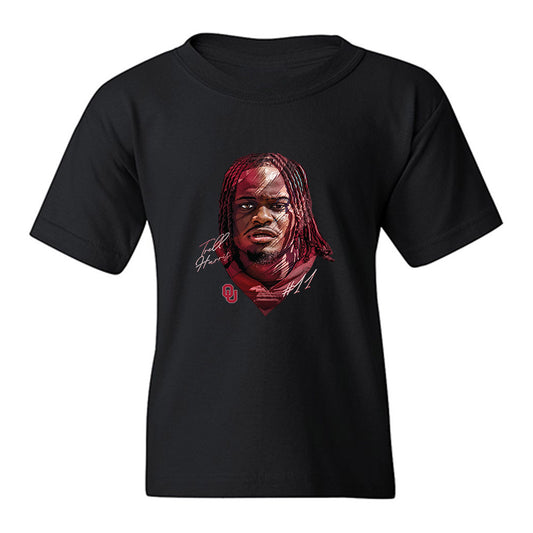 Oklahoma - NCAA Football : Trell Harris - Graphic Youth T-Shirt-0