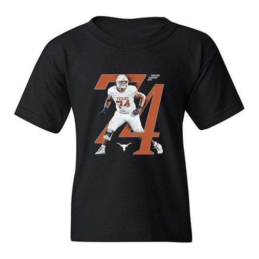 Texas - NCAA Football : Trevor Goosby - Graphic Youth T-Shirt-0