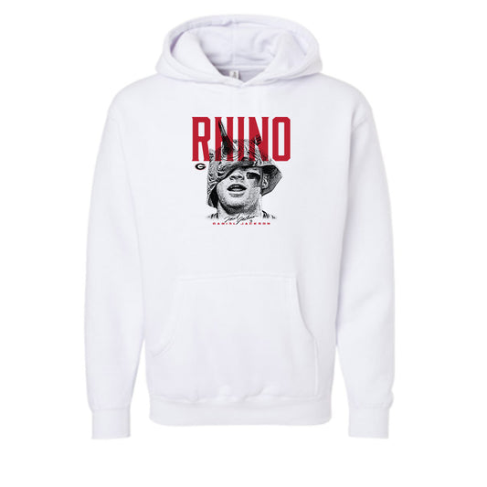 Georgia - NCAA Baseball : Daniel Jackson - Individual Caricature Hooded Pullover Sweatshirt-0