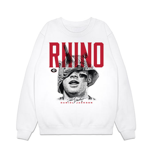 Georgia - NCAA Baseball : Daniel Jackson - Individual Caricature Premium Crewneck Sweatshirt-0