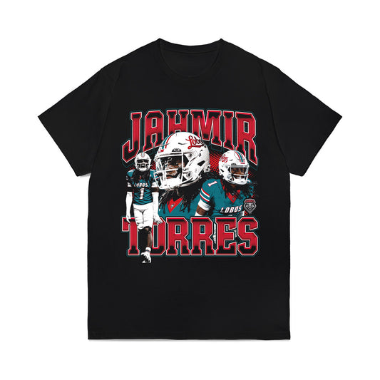 New Mexico - NCAA Football : Jahmir Torres - Individual Collage Comfort Colors T-Shirt-0