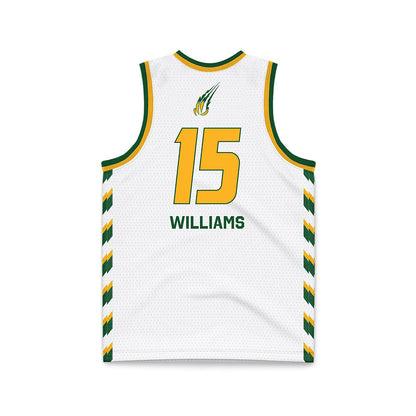 CUI - NCAA Women's Basketball : Cadence Williams - White Basketball Jersey-1