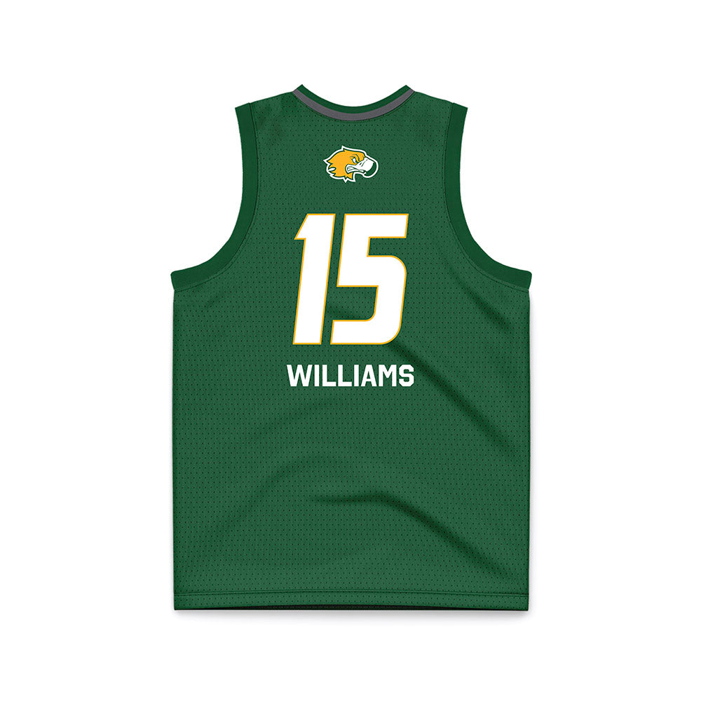 CUI - NCAA Women's Basketball : Cadence Williams - Green Basketball Jersey-1