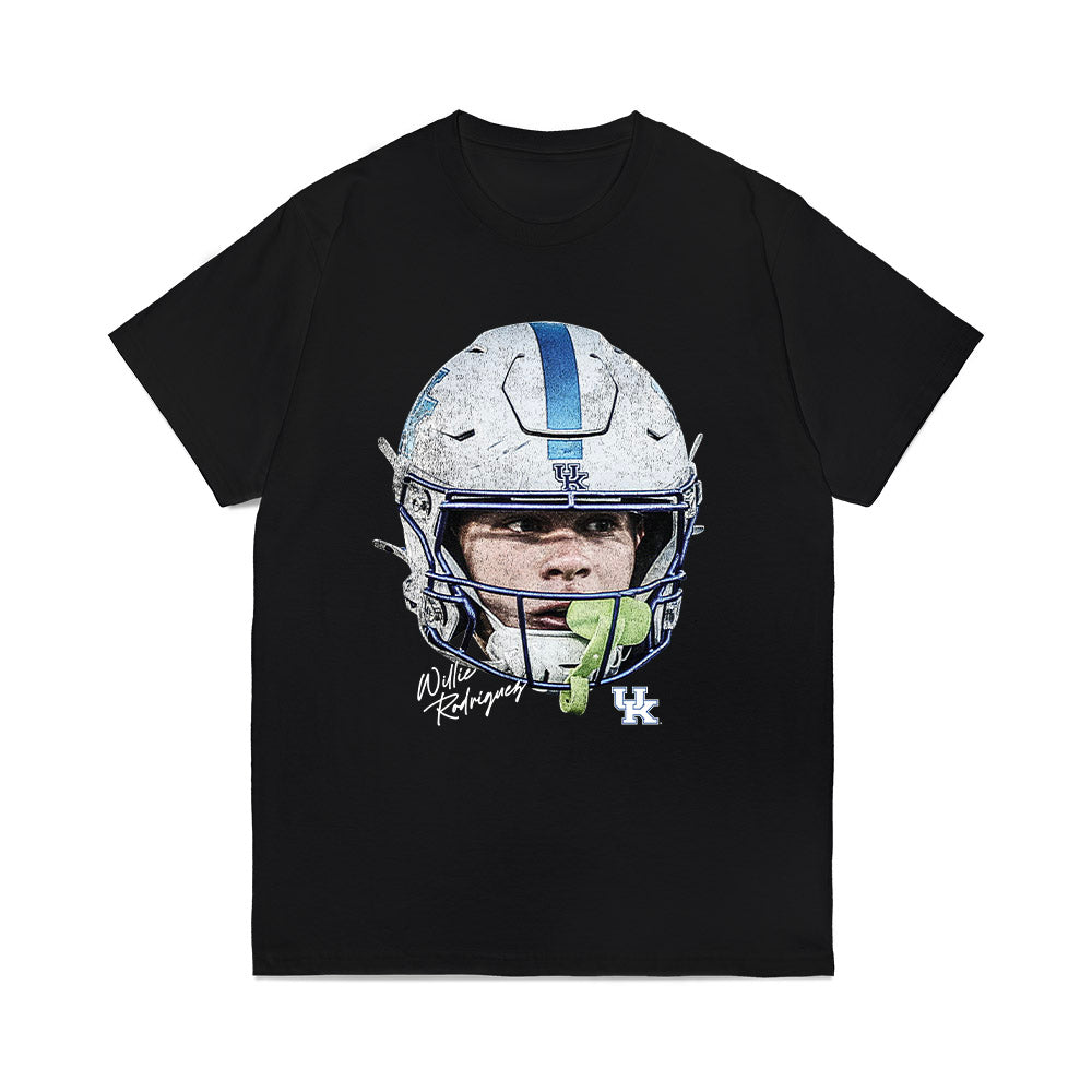 Kentucky - NCAA Football : Willie Rodriguez - Game Face Comfort Colors T-Shirt-0