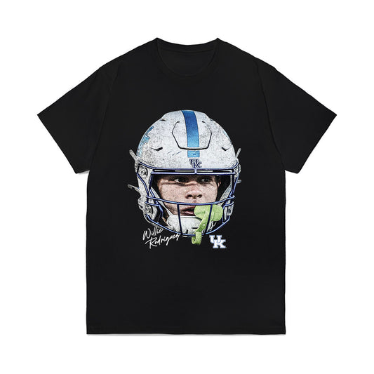 Kentucky - NCAA Football : Willie Rodriguez - Game Face Comfort Colors T-Shirt-0