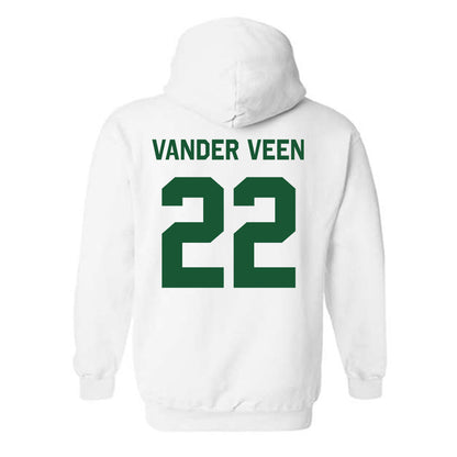CUI - NCAA Beach Volleyball : Jordan Vander Veen - Classic Shersey Hooded Sweatshirt-1