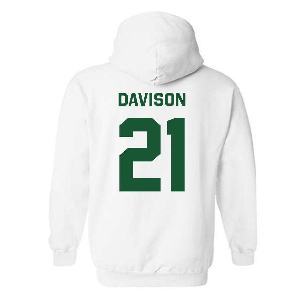 CUI - NCAA Men's Lacrosse : Asa Davison - Classic Shersey Hooded Sweatshirt-1