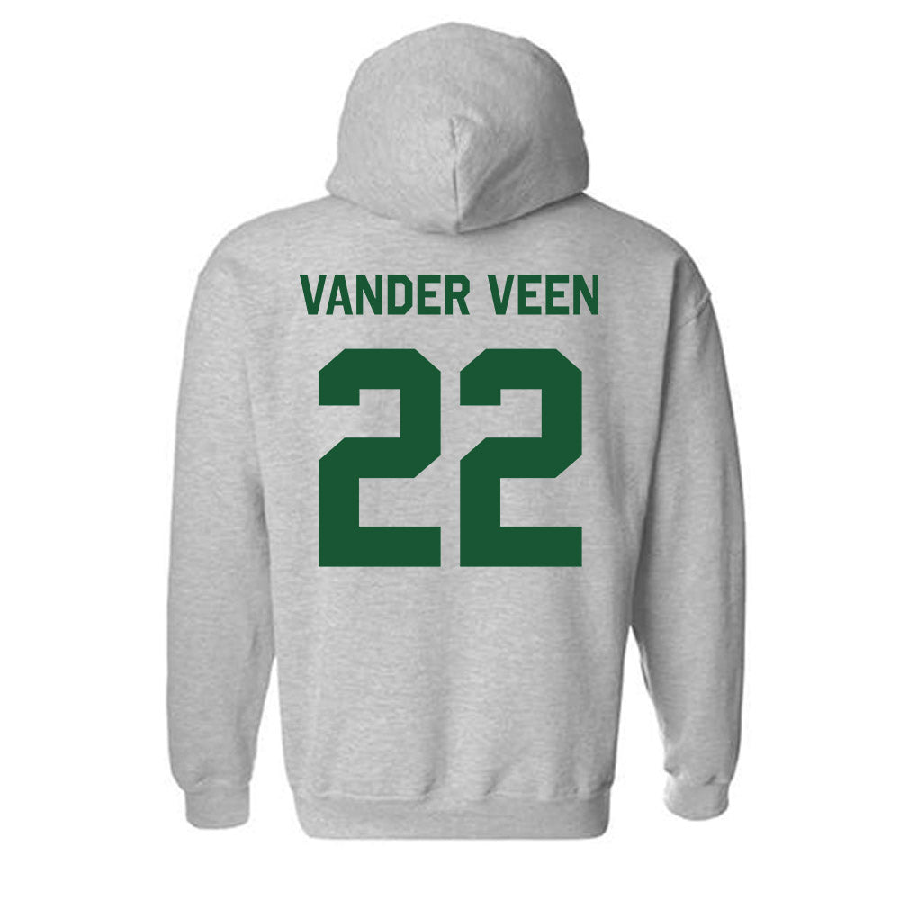 CUI - NCAA Beach Volleyball : Jordan Vander Veen - Classic Shersey Hooded Sweatshirt-1