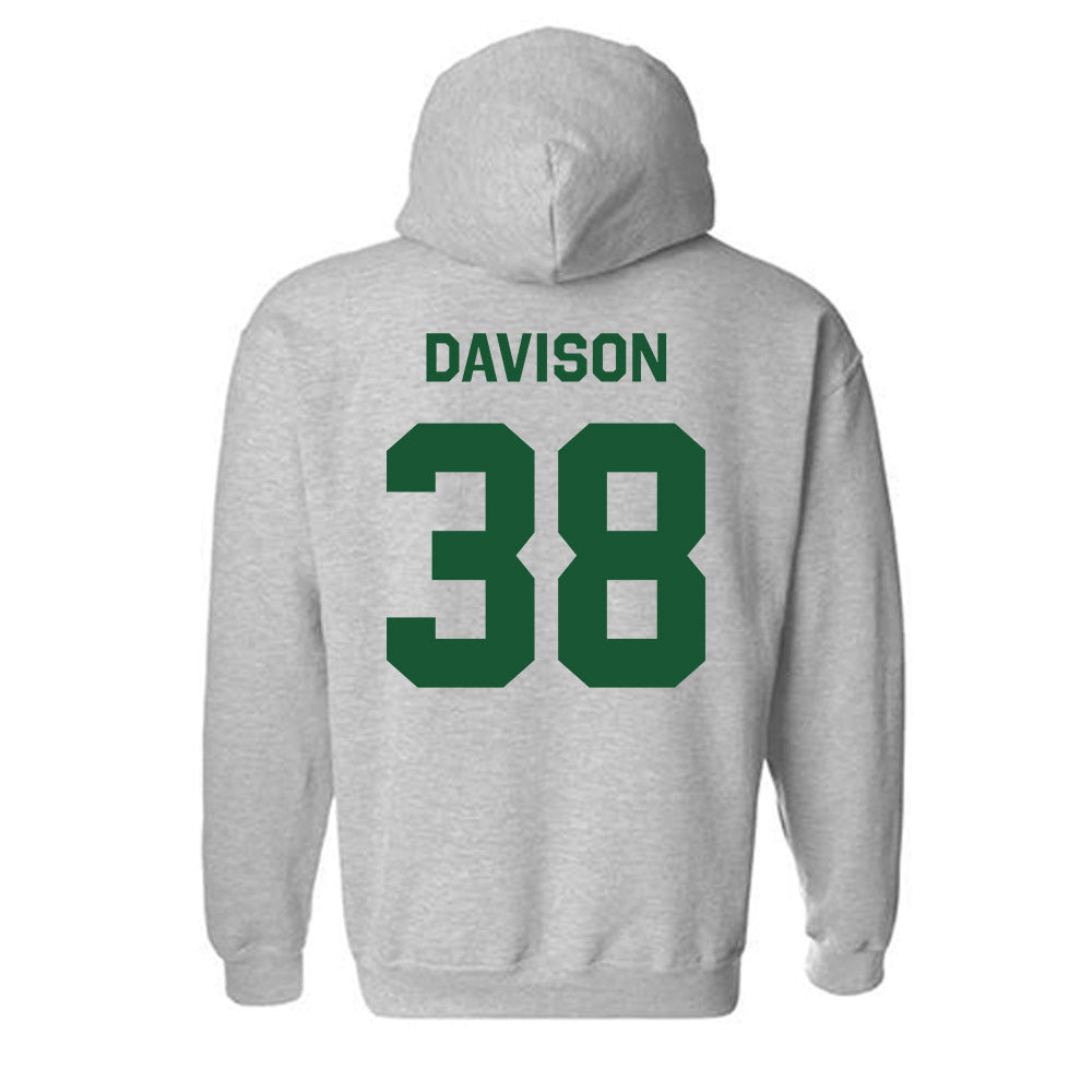CUI - NCAA Men's Lacrosse : Asa Davison - Classic Shersey Hooded Sweatshirt-1