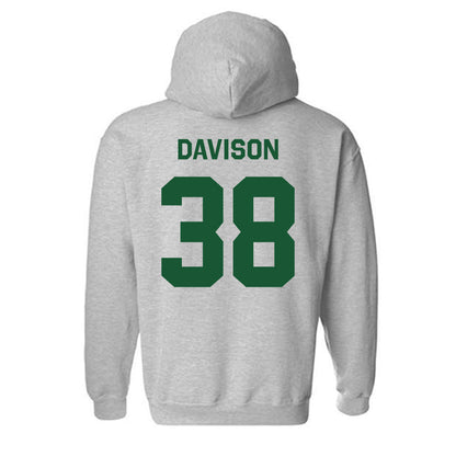 CUI - NCAA Men's Lacrosse : Asa Davison - Classic Shersey Hooded Sweatshirt-1