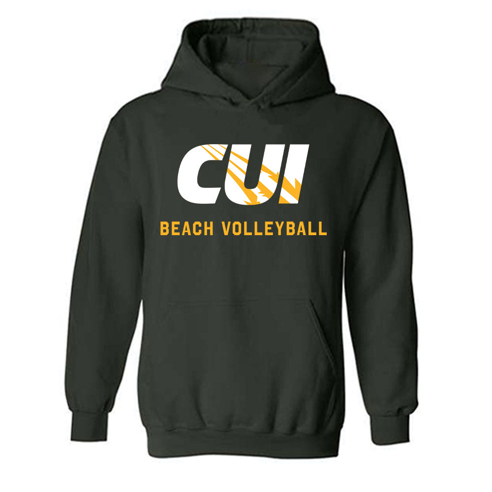 CUI - NCAA Beach Volleyball : Taylor Soule - Classic Shersey Hooded Sweatshirt-0