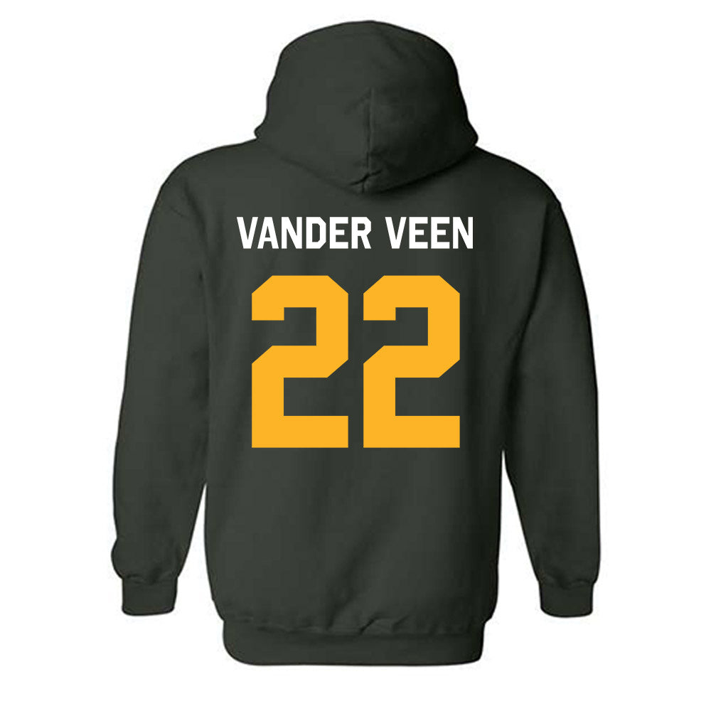 CUI - NCAA Beach Volleyball : Jordan Vander Veen - Classic Shersey Hooded Sweatshirt-1