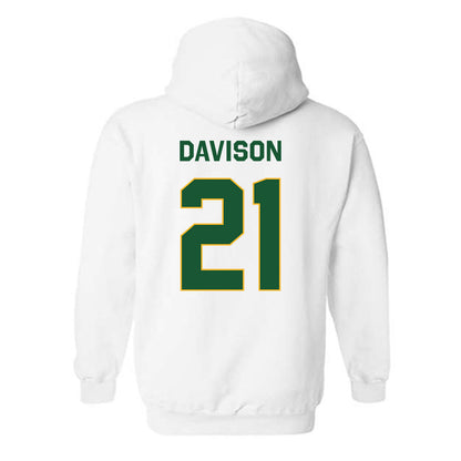 CUI - NCAA Men's Lacrosse : Asa Davison - Classic Shersey Hooded Sweatshirt-1