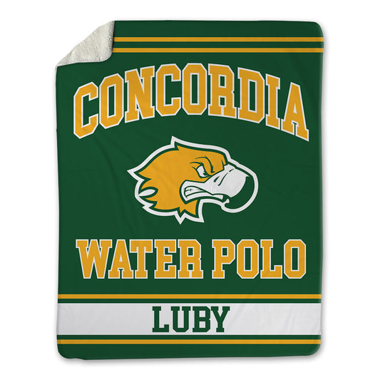 CUI - NCAA Men's Water Polo : Caleb Luby - Blanket-0