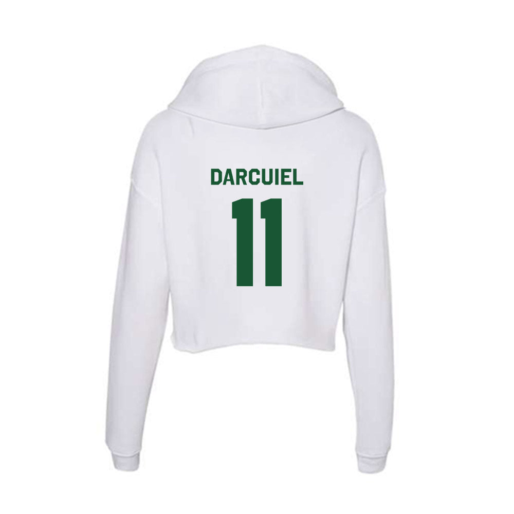 CUI - NCAA Women's Basketball : Asia Darcuiel - Classic Shersey Women's Crop Fleece Hooded Sweatshirt-1