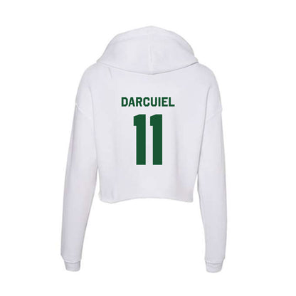 CUI - NCAA Women's Basketball : Asia Darcuiel - Classic Shersey Women's Crop Fleece Hooded Sweatshirt-1