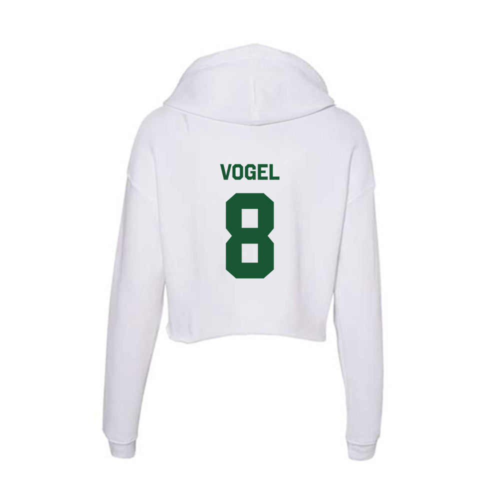 CUI - NCAA Men's Volleyball : Isaiah Vogel - Classic Shersey Women's Crop Fleece Hooded Sweatshirt-1