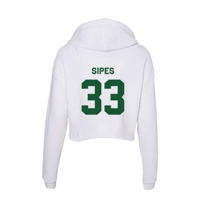 CUI - NCAA Men's Lacrosse : Gabriel Sipes - Classic Shersey Women's Crop Fleece Hooded Sweatshirt-1